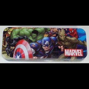 Marvel Graphic Pencil Tin Case Captain America